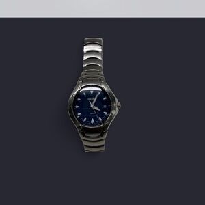 Seiko Silver and Black Smartwatch